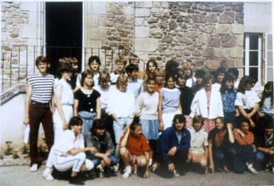 1984 : Die "Pioniere": 1. Schüleraustausch in Marcillat