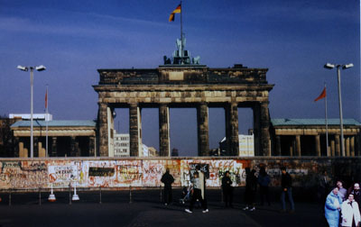 1989: Schüleraustausch mit Dreitagesausflug in das noch geteilte Berlin