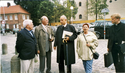 2003: Treffen mit Bischof (em.) Reinhard Lettmann in Münster