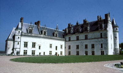 Schloss von Amboise an der Loire